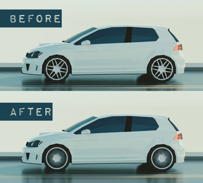 Blender 2.79 Tutorial How to Create Motion Blur For The Wheels